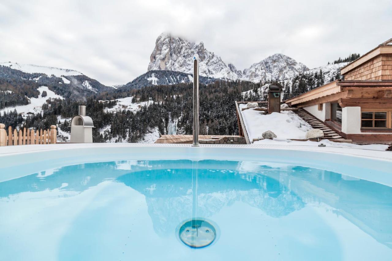 Dorfhotel Beludei Santa Cristina Val Gardena Esterno foto
